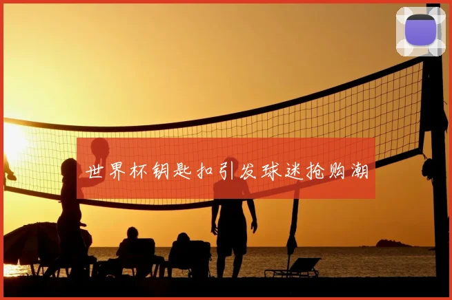世界杯钥匙扣引发球迷抢购潮